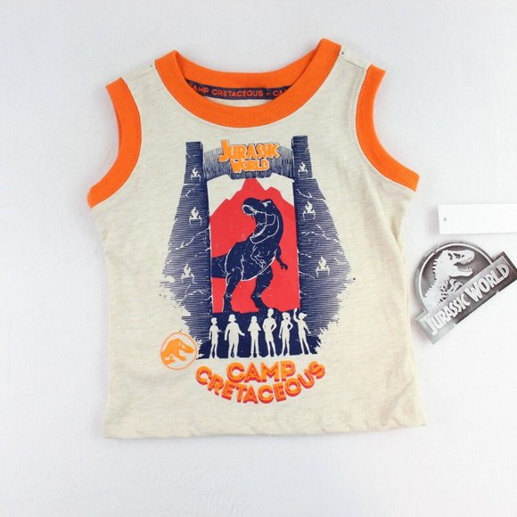Universal Studios Jurassic World Baby Boy Tank Top - Picture 1 of 6